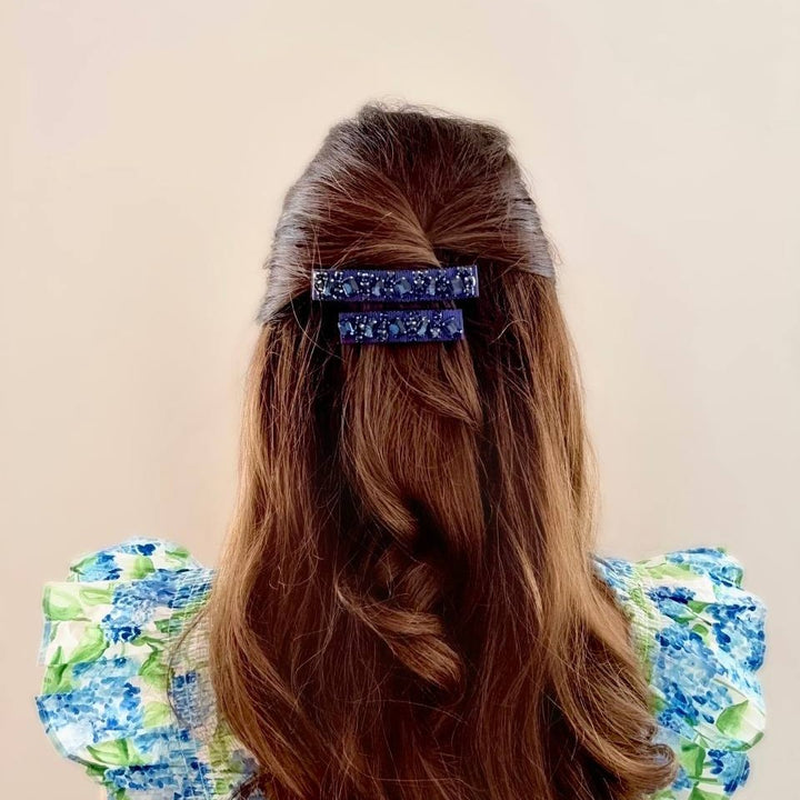 Lauren Crystal Barrette Clip