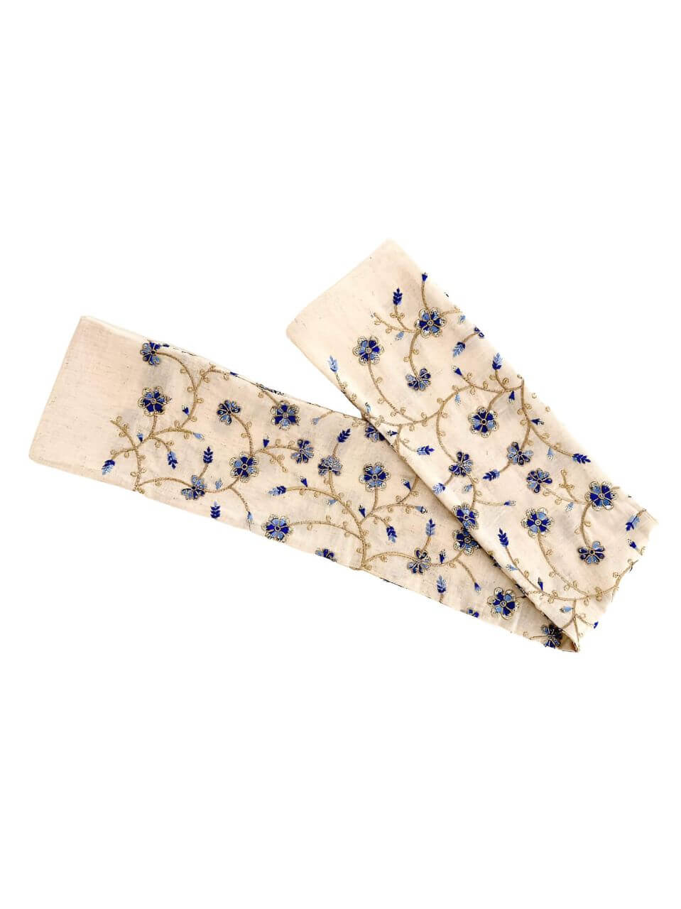 Bleige Embroidered Cotton Turban