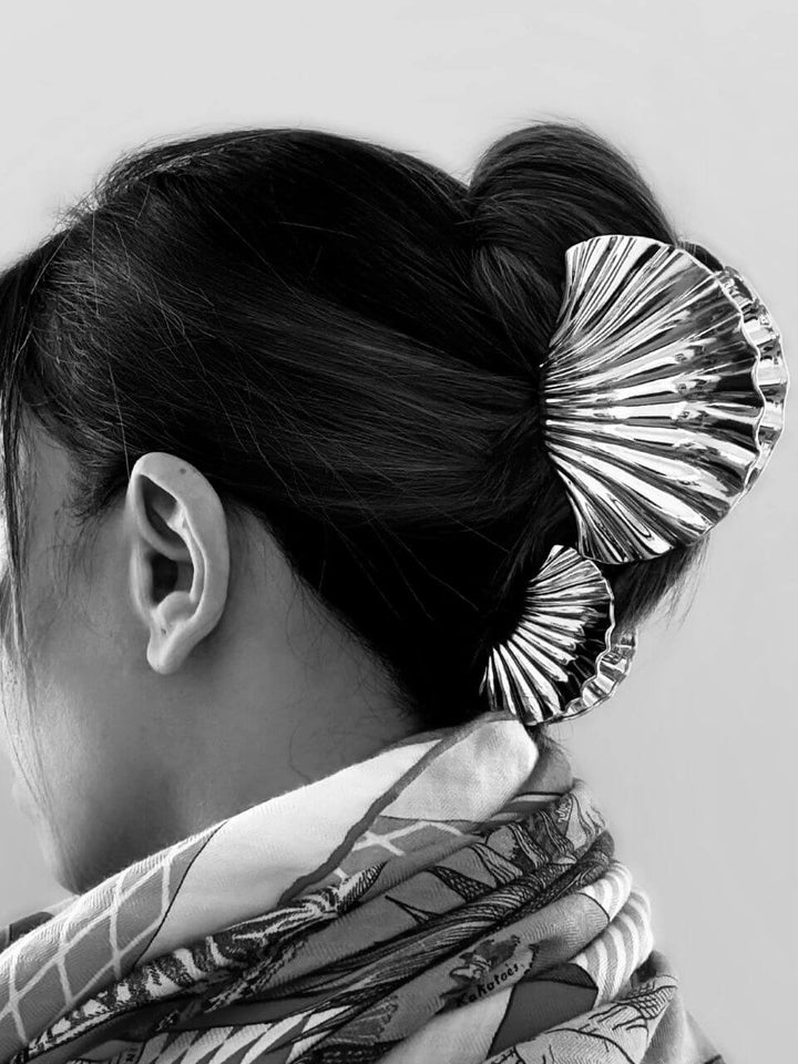Metal Seashell Hair Claw Clips