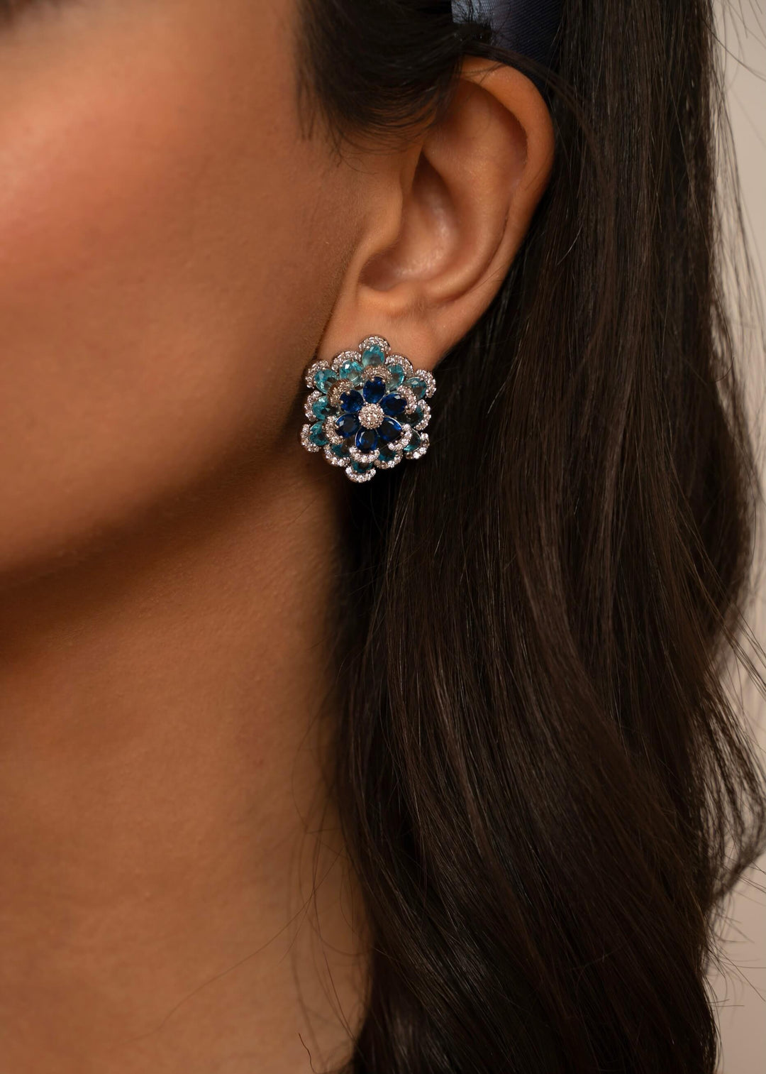 Camilla Pink Stud Earrings