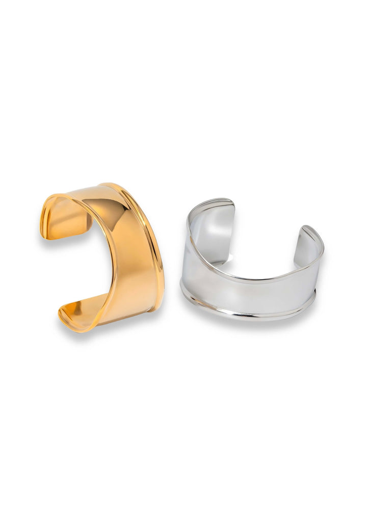 Gold unregelmäßiges Manschettenarmband