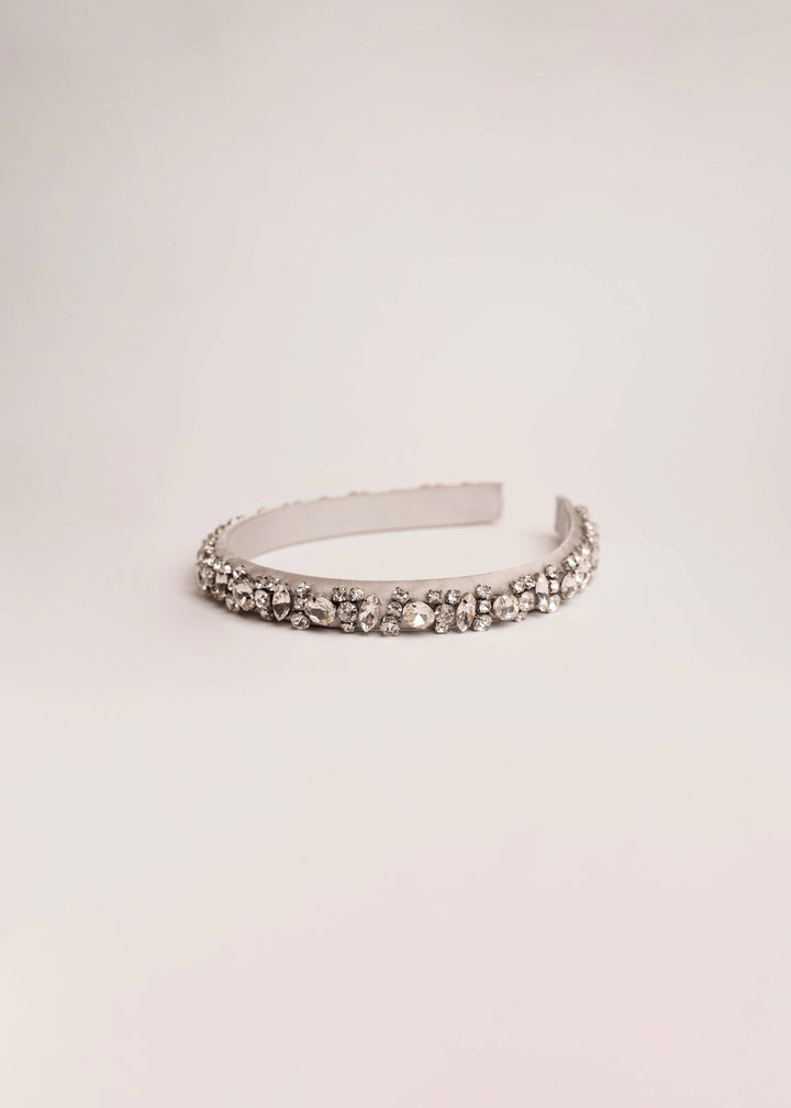 Lauren Women’s Hand-Stitched Crystal Headband