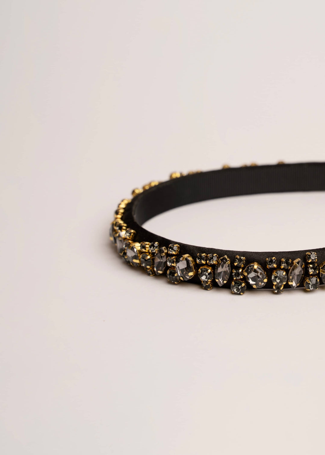Lauren Women’s Hand-Stitched Crystal Headband