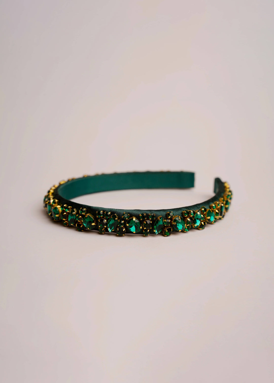 Lauren Women’s Hand-Stitched Crystal Headband