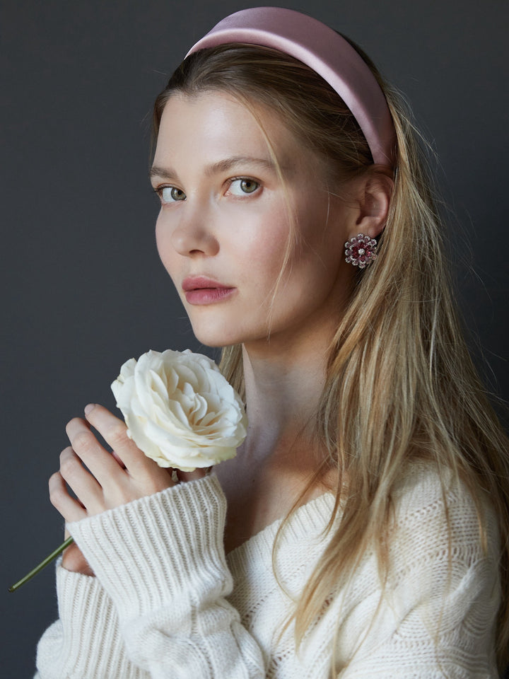 Camilla Pink Stud Earrings