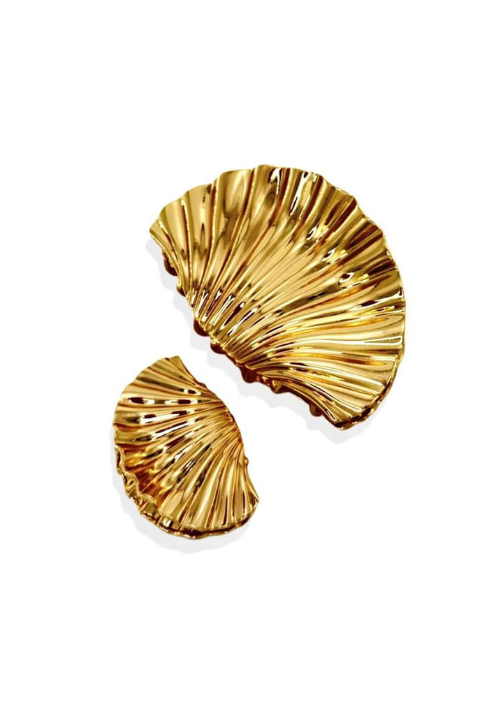 Metal Seashell Hair Claw Clips