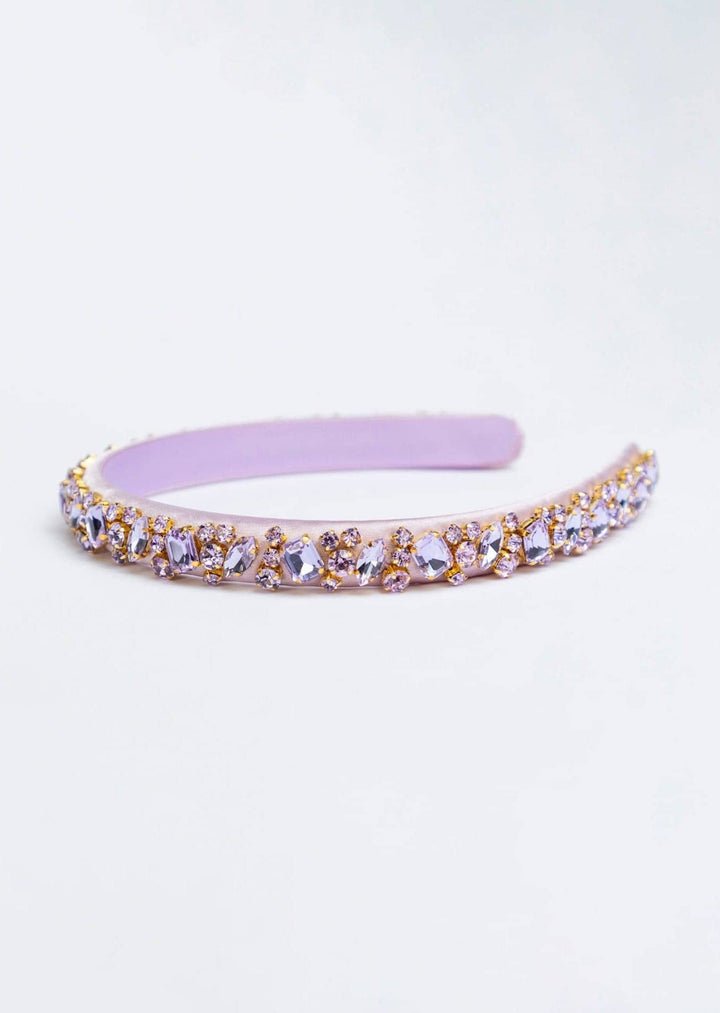 Lauren Women’s Hand-Stitched Crystal Headband
