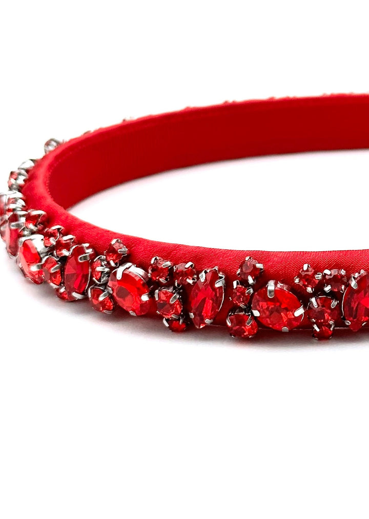 Lauren Women’s Hand-Stitched Crystal Headband